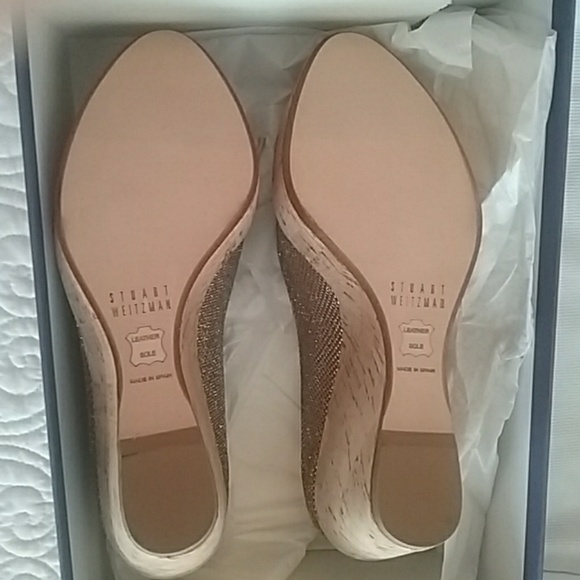 Stuart Weitzman Anna Platinum Noir - Picture 2 of 5